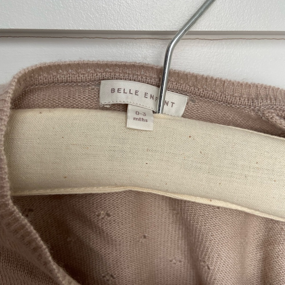 Cozy Knit Kids Matching Set - Cream - Picture 6 of 9